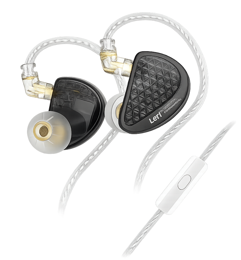 KZ AS16 Pro 16BA balanced armature in-ear monitor with sleek design and multiple drivers for high-fidelity sound.