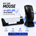 Buy Attack Shark R1 Mouse — Get 40% Off the Keyboard!