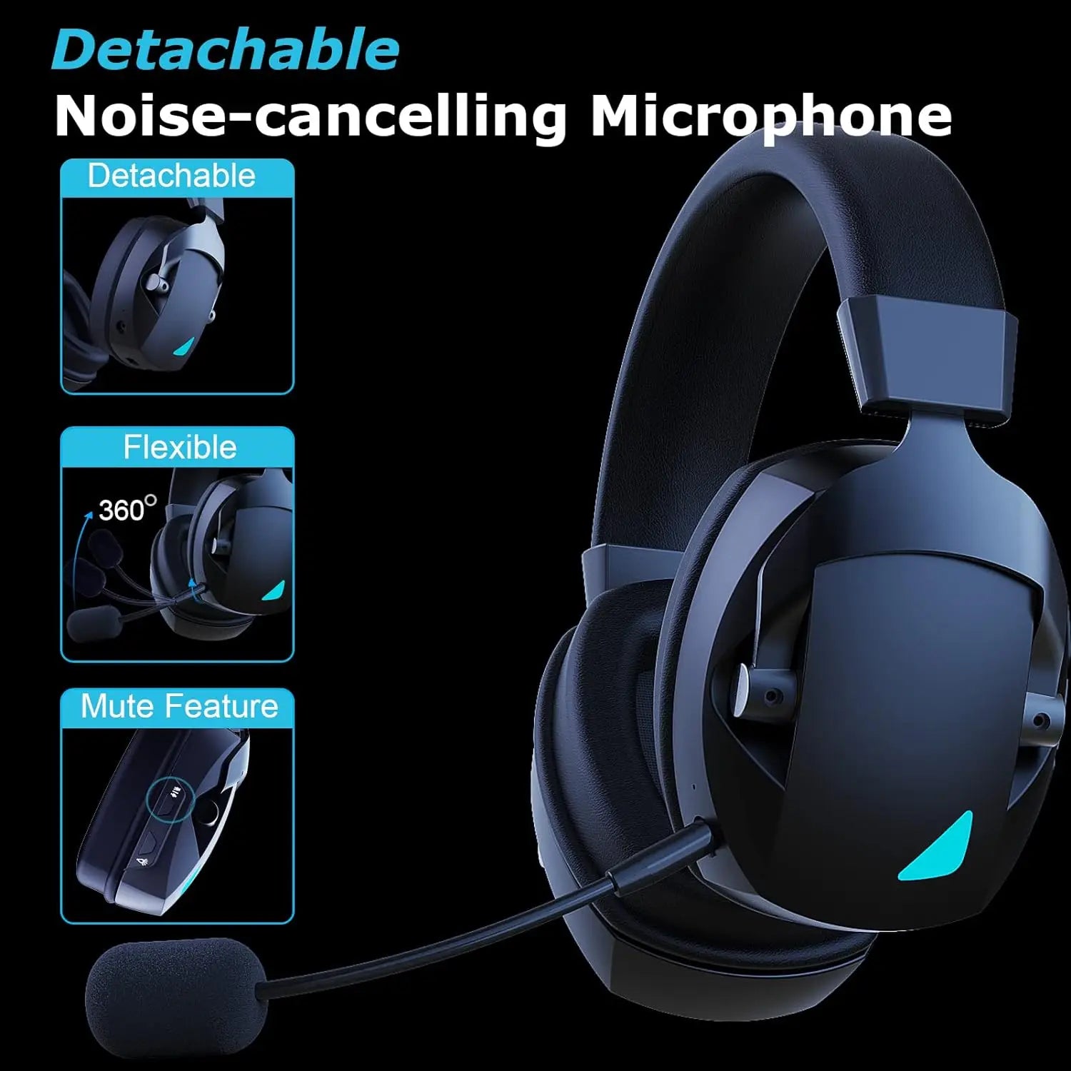 Gaming Headset 3-in-1 Wireless