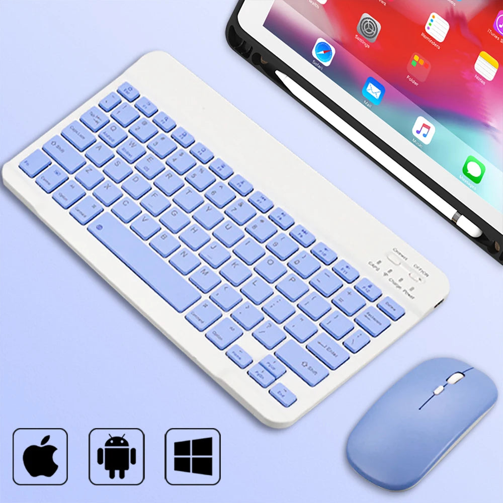 Mini Bluetooth Keyboard for iPad & Tablet