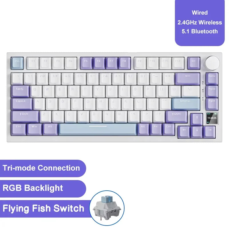 Ajazz AK820 Wired Mechanical Keyboard